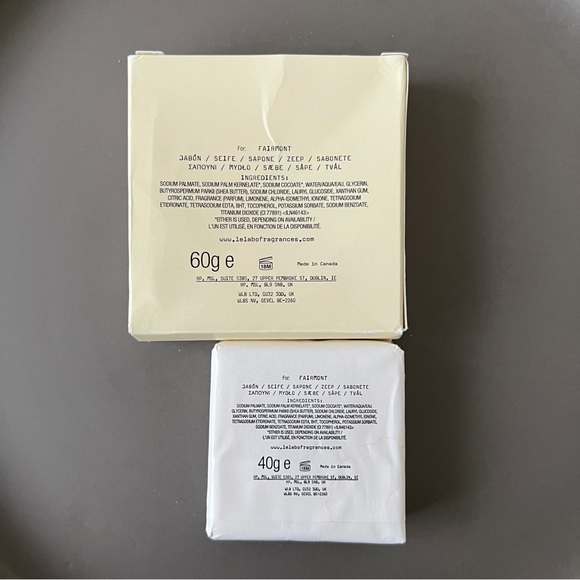 LE LABO ROSE 31 Soaps 1 60g 1 40g - Picture 2 of 2